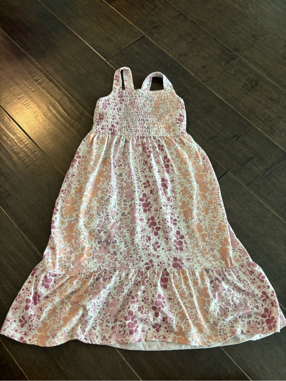 OshKosh B'gosh Pink and Lavender Floral Sundress